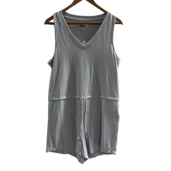 Madewell MWL Breeze Drawstring Romper - Picture 1 of 7